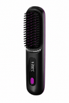 Hair Straightener Brush | 2-in-1 Fast Heating Hair Straightening Comb | LCD Temperature Display | Anti-Scald Ionic Hair Styler for Women